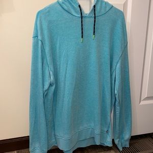 blue/turquoise comfy hoodie